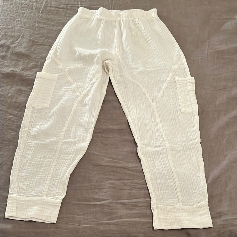Cost Plus World Market White Pants Relaxed Fit